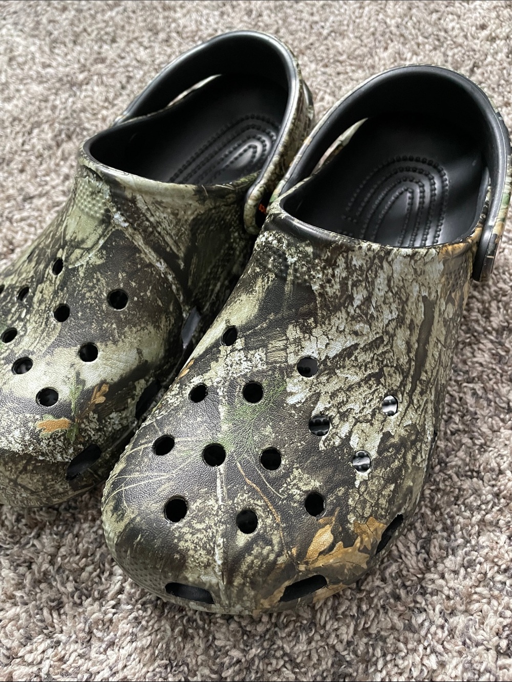 Realtree Camo Crocs (6y/8w)